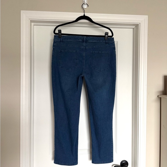 J. Jill Tried & True Straight Leg Jeans | 14 Petite - Picture 3 of 8